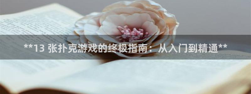 沐鸣娱乐注册平台是什么：**13 张扑克