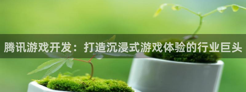 沐鸣娱乐注册平台怎么样：腾讯游戏开发：打