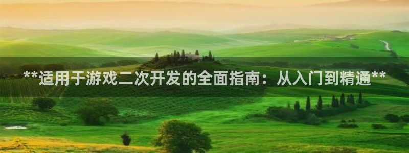 沐鸣娱乐官网入口：**适用于游戏二次开发